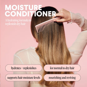 MONDAY HAIRCARE creamy conditioner texture close-up highlighting rich moisturization