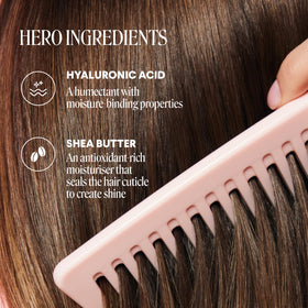 MONDAY HAIRCARE conditioner applied to wet hair demonstrating hydration and manageability benefit