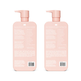 MONDAY HAIRCARE recyclable bottle detail emphasizing eco-friendly packaging