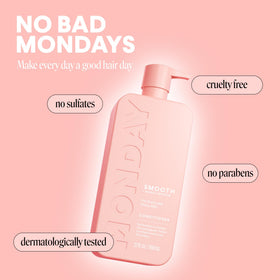 MONDAY HAIRCARE coconut oil visual emphasizing natural oil for moisture retention