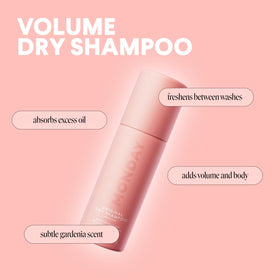 MONDAY HAIRCARE close-up nozzle ready-to-spray showing precise application benefit