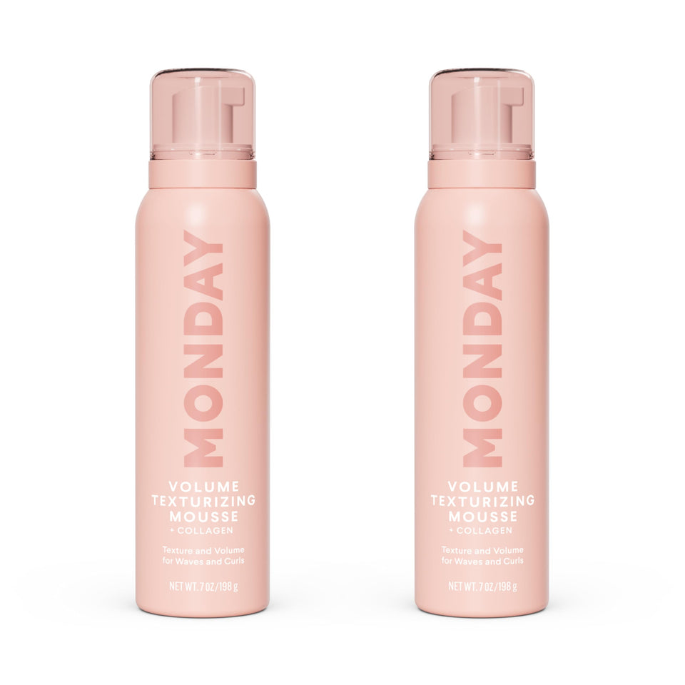 MONDAY HAIRCARE front packaging showing product benefits and size