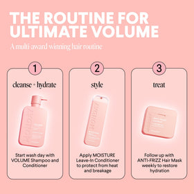MONDAY HAIRCARE recyclable bottle detail emphasizing eco-friendly packaging