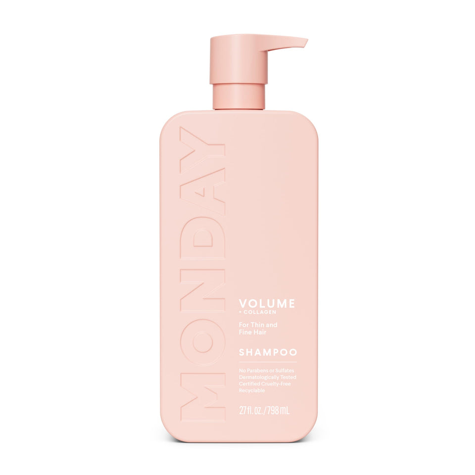 MONDAY HAIRCARE front bottle showing 798 mL volume for cost-effective use