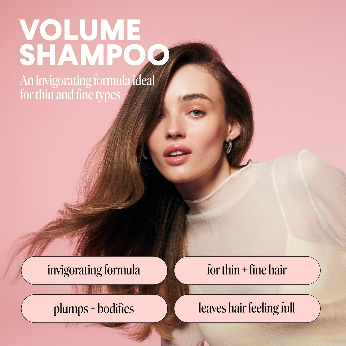 MONDAY HAIRCARE pump action dispensing shampoo for easy one-handed use