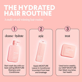 MONDAY HAIRCARE recyclable label emphasizing sustainable packaging choice