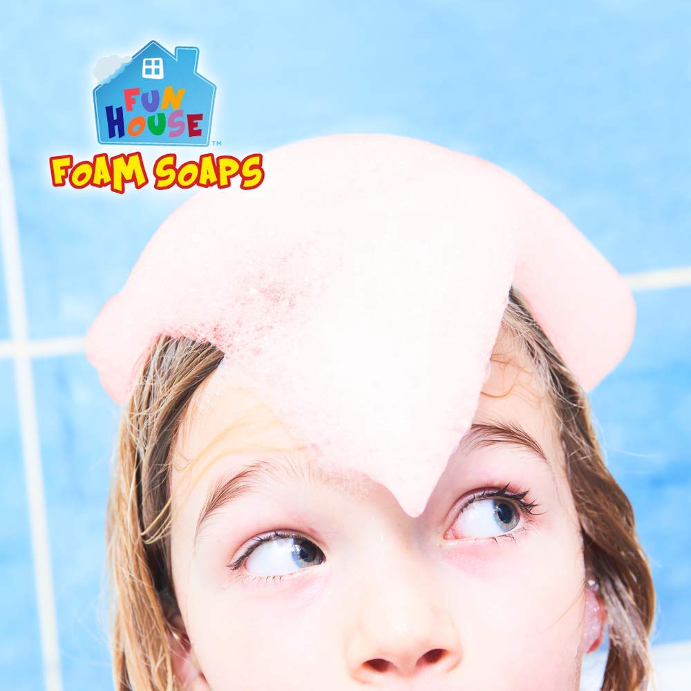 Moneysworth & Best close-up of foam texture showing pliable mousse for sensory play