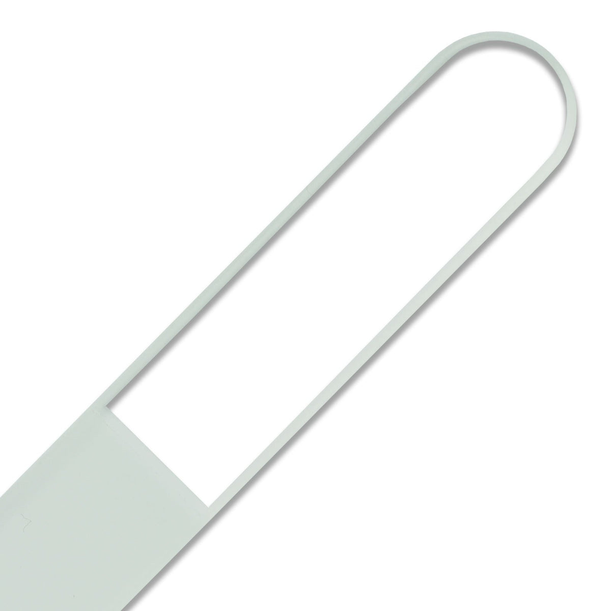 Mont Bleu close-up of tempered glass texture highlighting smooth precise filing