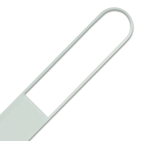 Mont Bleu close-up of tempered glass texture highlighting smooth precise filing