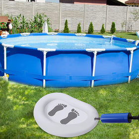 moobee lifestyle patio scene demonstrating cleaner pools and guest convenience