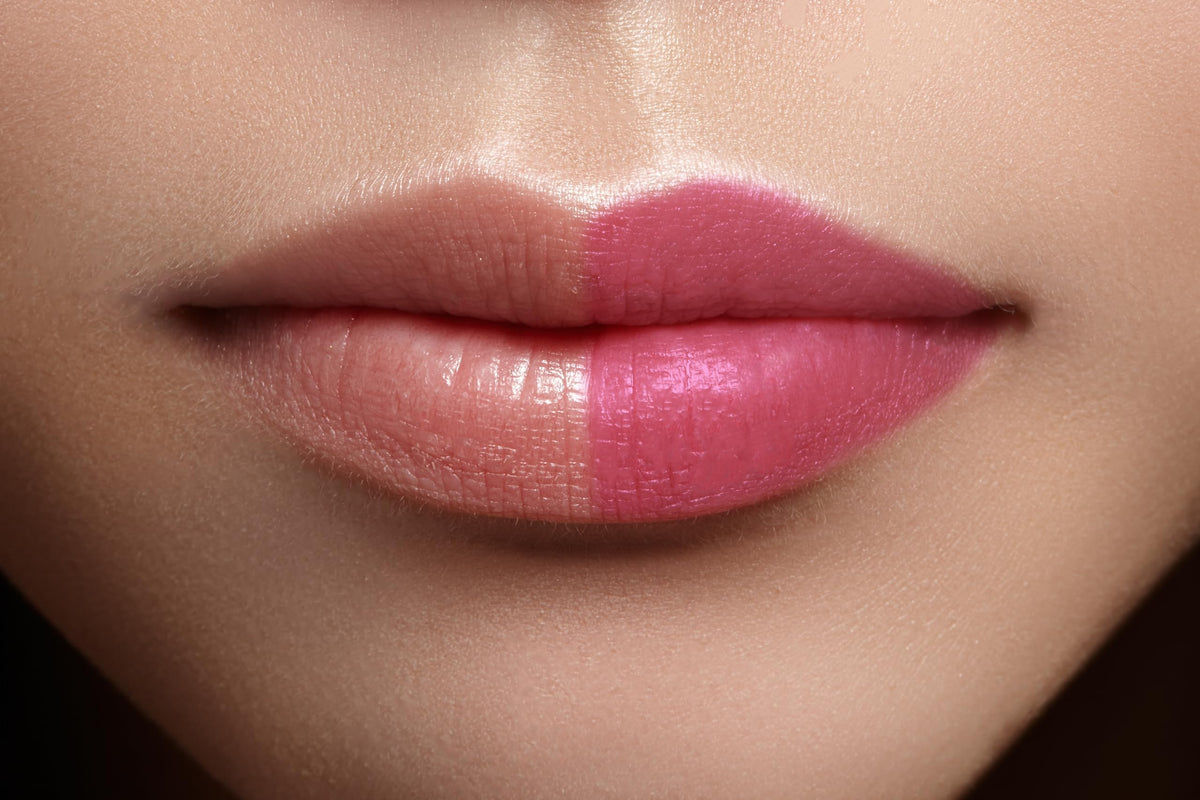 Mood Lips multiple shades lined up showing variety and playful customization