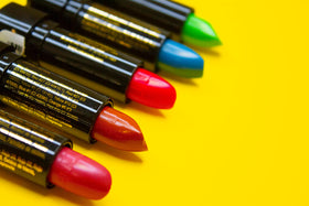 Mood Lips swatch texture close-up showing smooth finish and long-lasting color