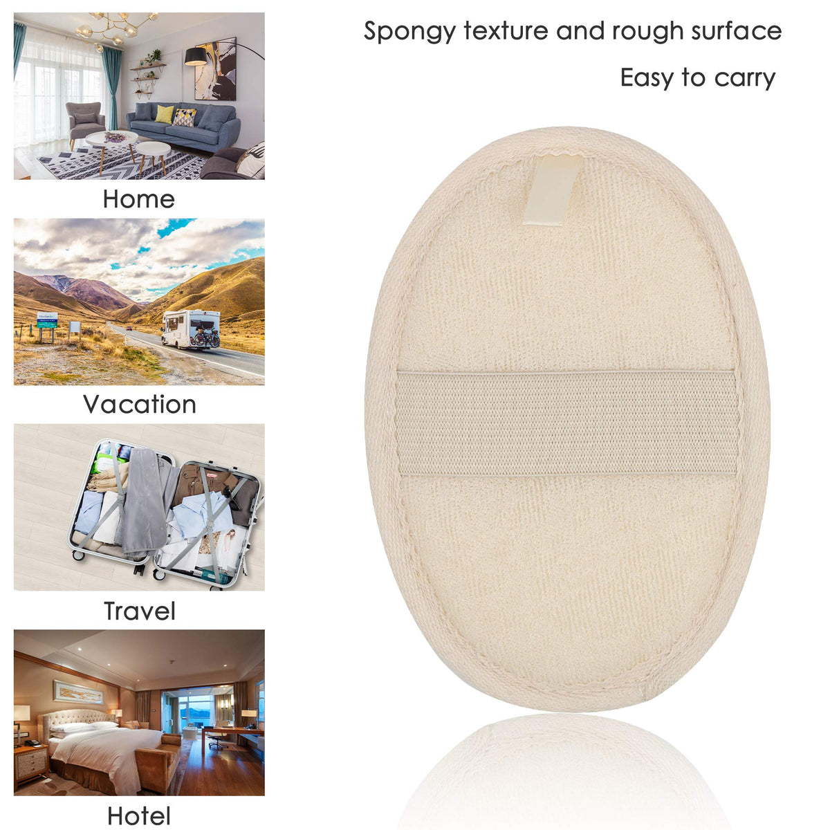 Mooerca product label with care instructions showing how to clean and replace pads
