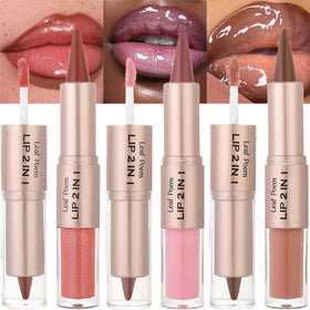 MooGlamor front packaging shows three dual-ended lip combos compact and travel-ready