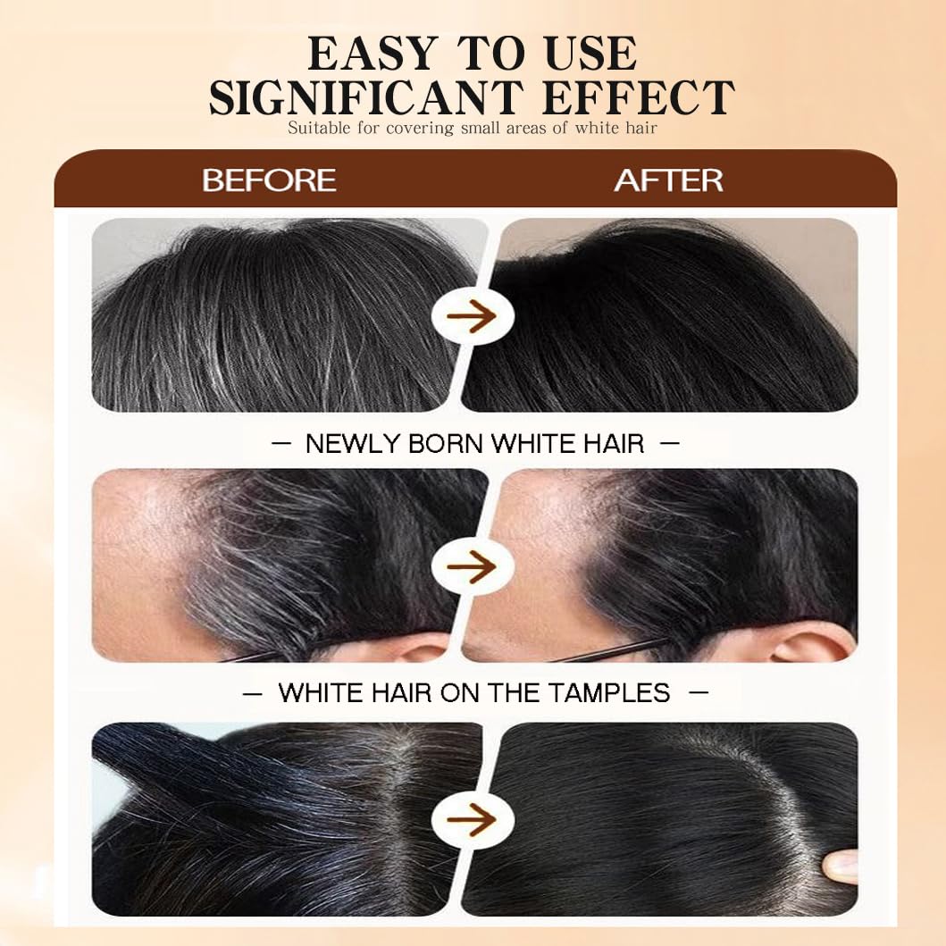 MOONGAZE built-in fine-tooth comb applicator close-up for precise, mess-free root coverage