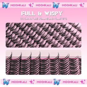 MOONKALI clusters in hand to show scale and easy DIY benefit