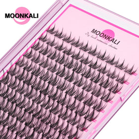 MOONKALI lifestyle look at evening makeup showing dramatic eye emphasis