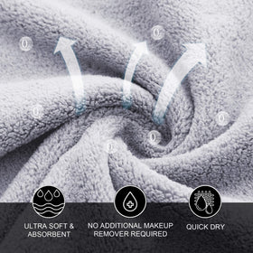 MOONQUEEN removing makeup with water to highlight chemical-free cleansing