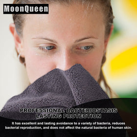 MOONQUEEN cloth inside a cosmetic bag for travel-ready convenience