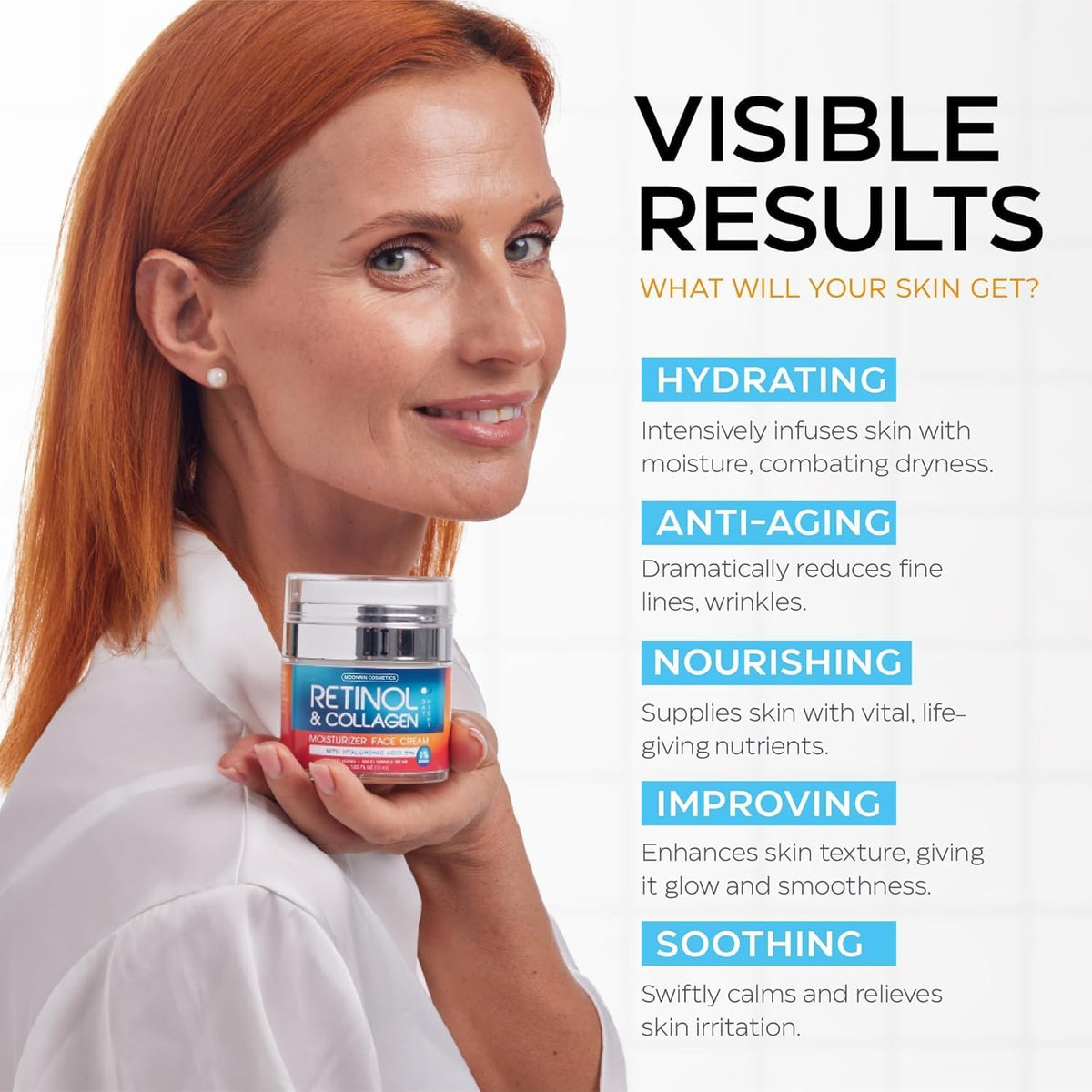 MOONRIN COSMETICS day jar beside sunscreen illustrating daytime layering