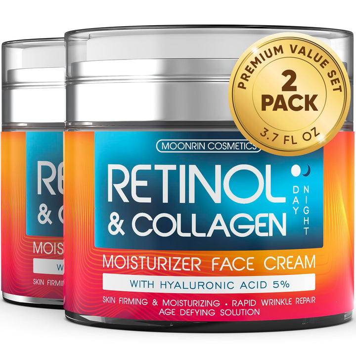 MOONRIN COSMETICS front packaging showing dual jar value pack and benefits