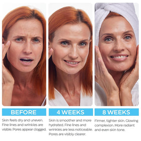 MOONRIN COSMETICS label detail showing collagen and 1% retinol potency