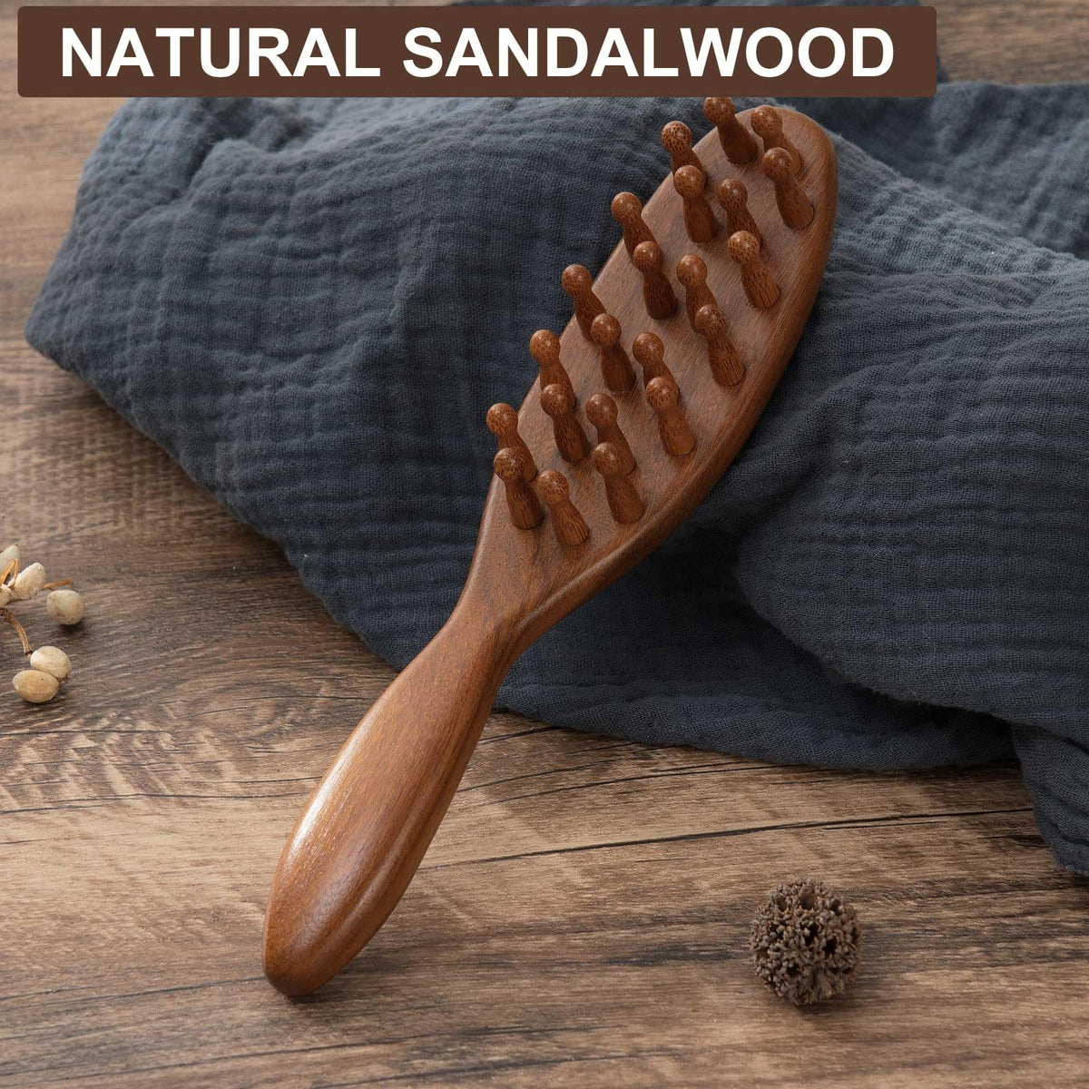 Moreinday loc brush on vanity presenting natural finish and gift-ready appearance