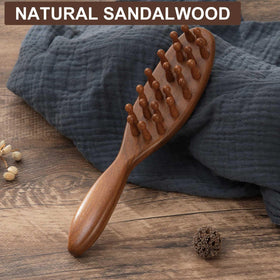 Moreinday loc brush on vanity presenting natural finish and gift-ready appearance