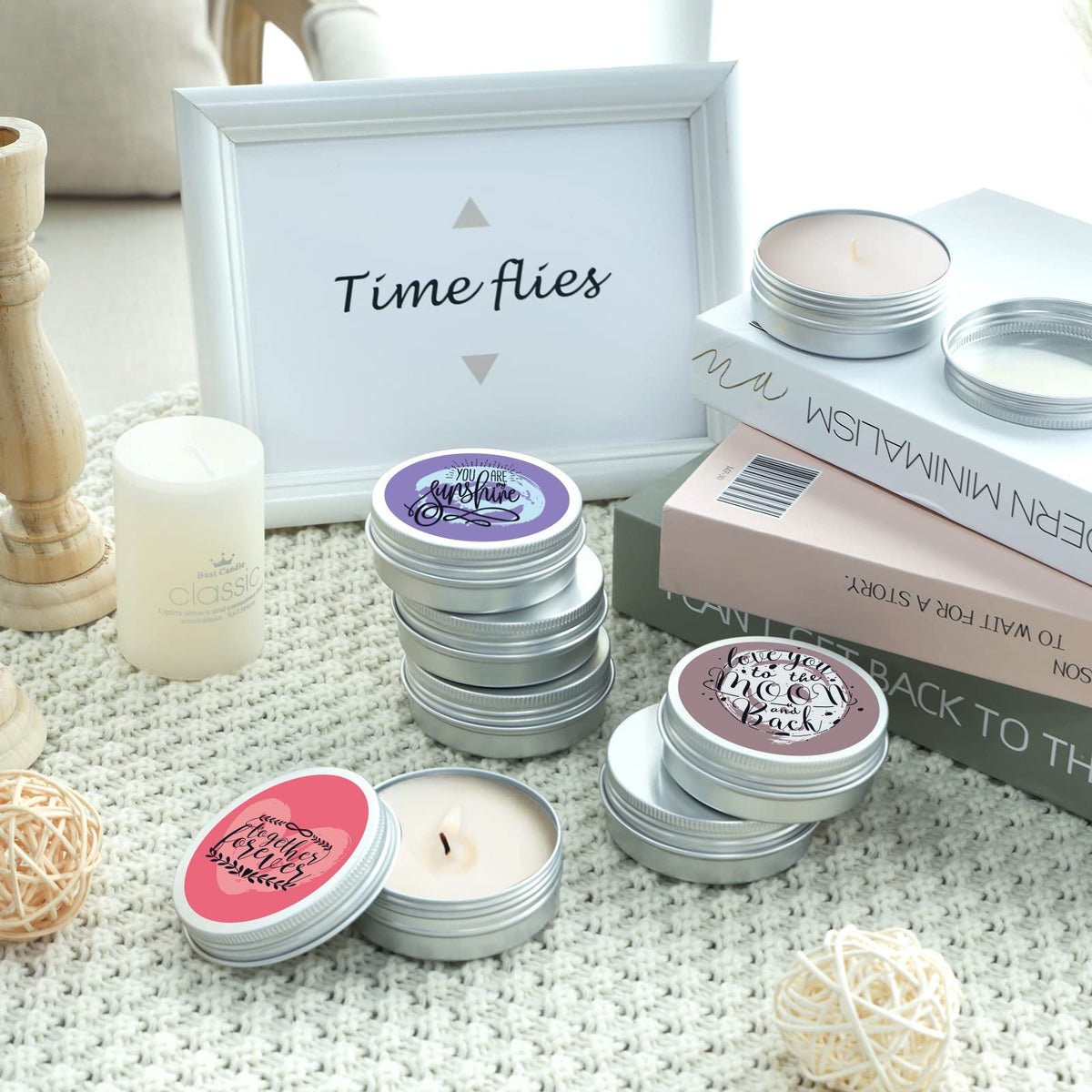 Moretoes filled tin with balm showing neat presentation and easy application