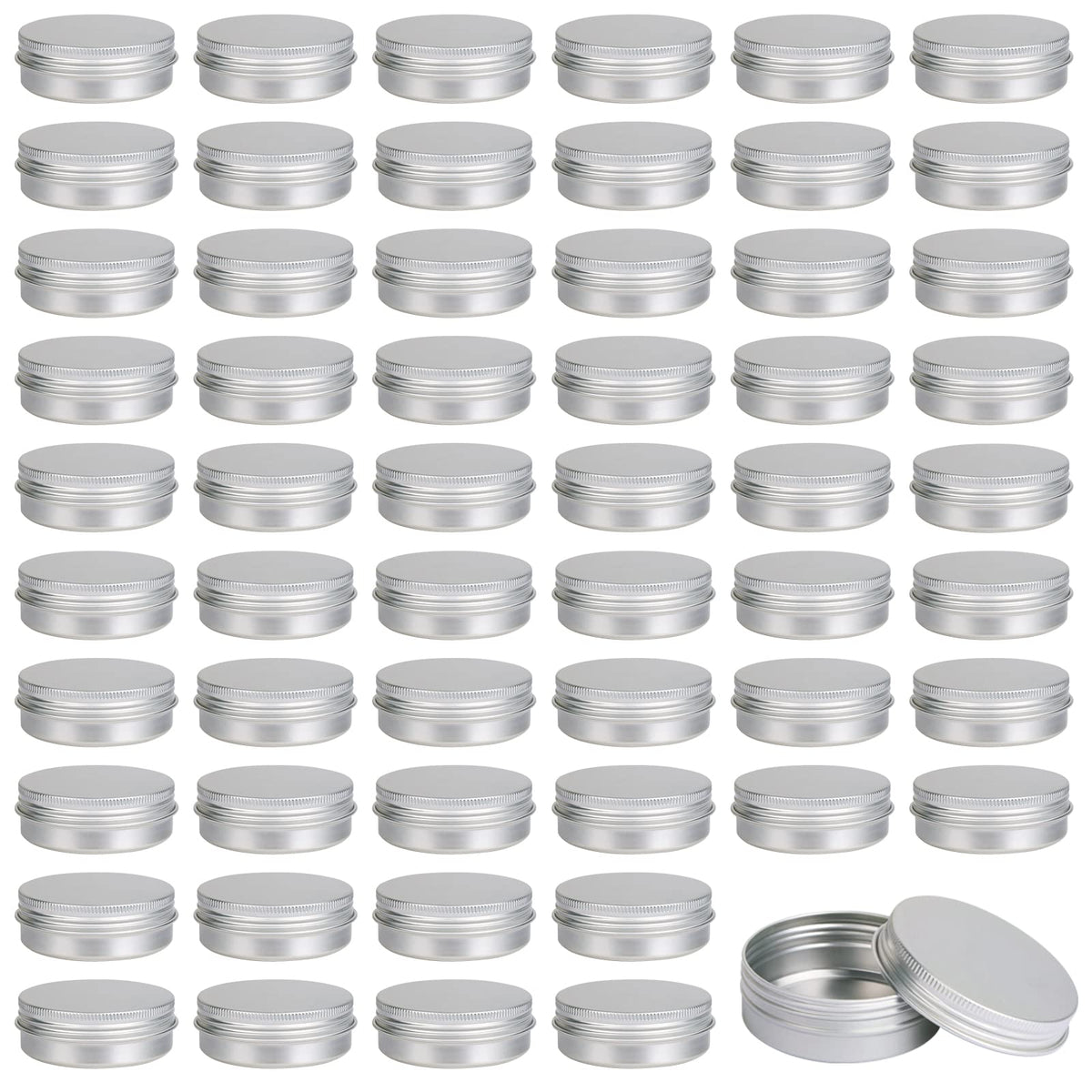 Moretoes front view of closed tin showing compact metal storage and portability