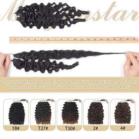 MORGENSTAR included crochet hook and instructions for quick beginner-friendly installation