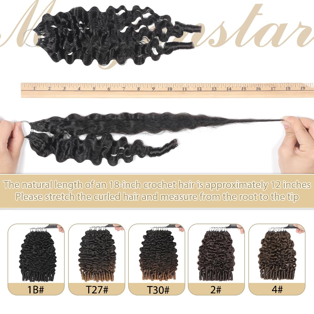 MORGENSTAR pre-fluffed and pre-looped strands for quick install