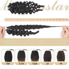 MORGENSTAR pre-fluffed and pre-looped strands for quick install