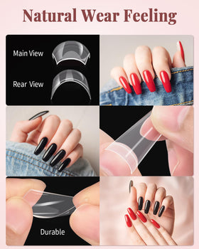 MORGLES nail clipper glue files and cuticle fork close-up for precise nail finishing