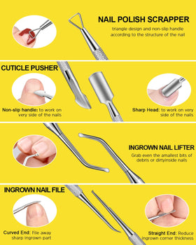 MORGLES nail file in use shaping an edge showing controlled, even results