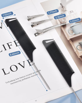 MORGLES organizer storing clips neatly for travel and salon use