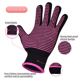 MORGLES silicone mat pouch holding hot iron to protect surfaces