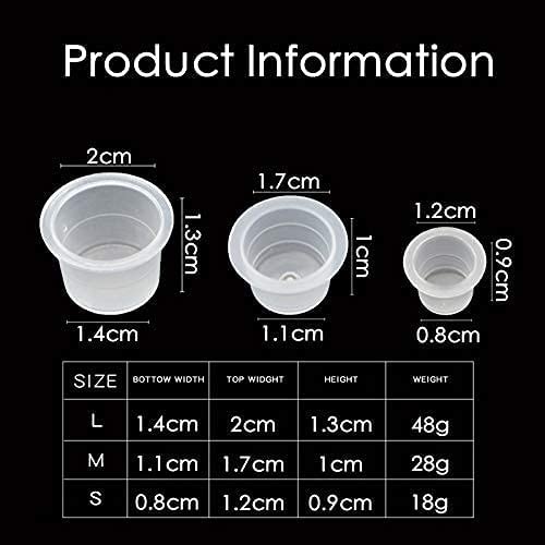 Moricher small medium and large cups side by side for size choice benefit