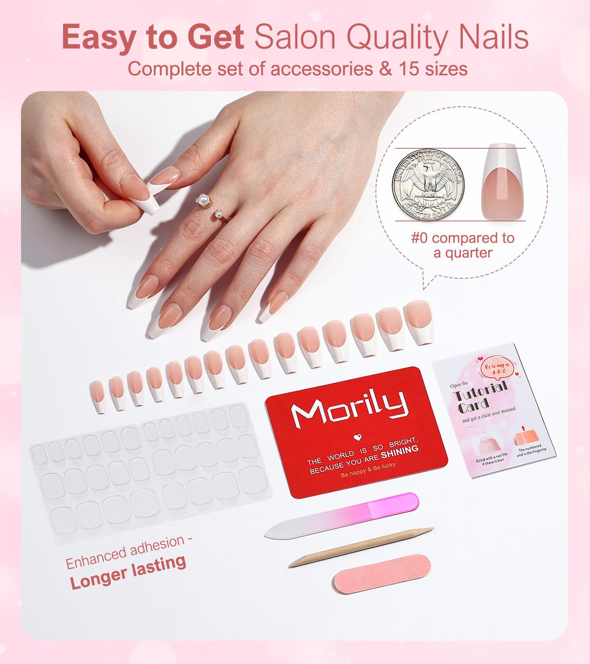 morily size layout of 15 sizes illustrating better fit and customizable wear