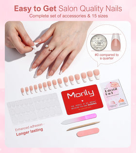 morily size layout of 15 sizes illustrating better fit and customizable wear