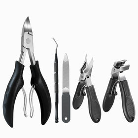 Mornihima front packaging showing full 5-in-1 toenail clipper kit benefit