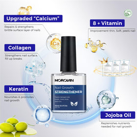 Morovan label ingredients and features highlighting keratin and vitamin blend