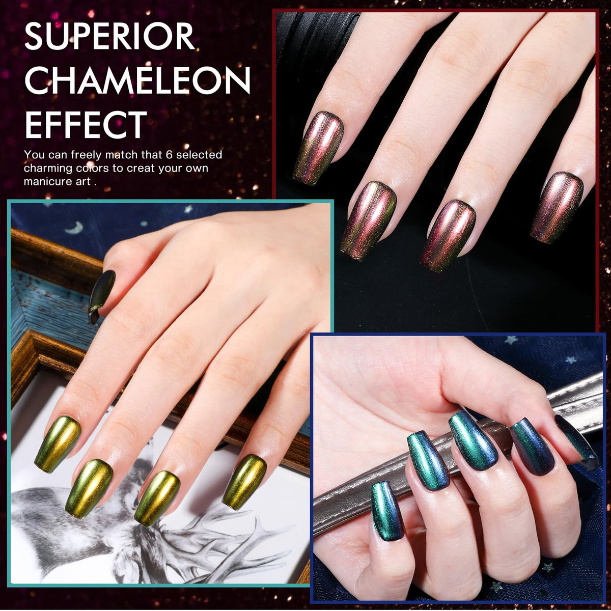 Morovan ombre demo on toenails illustrating easy at-home gradient look