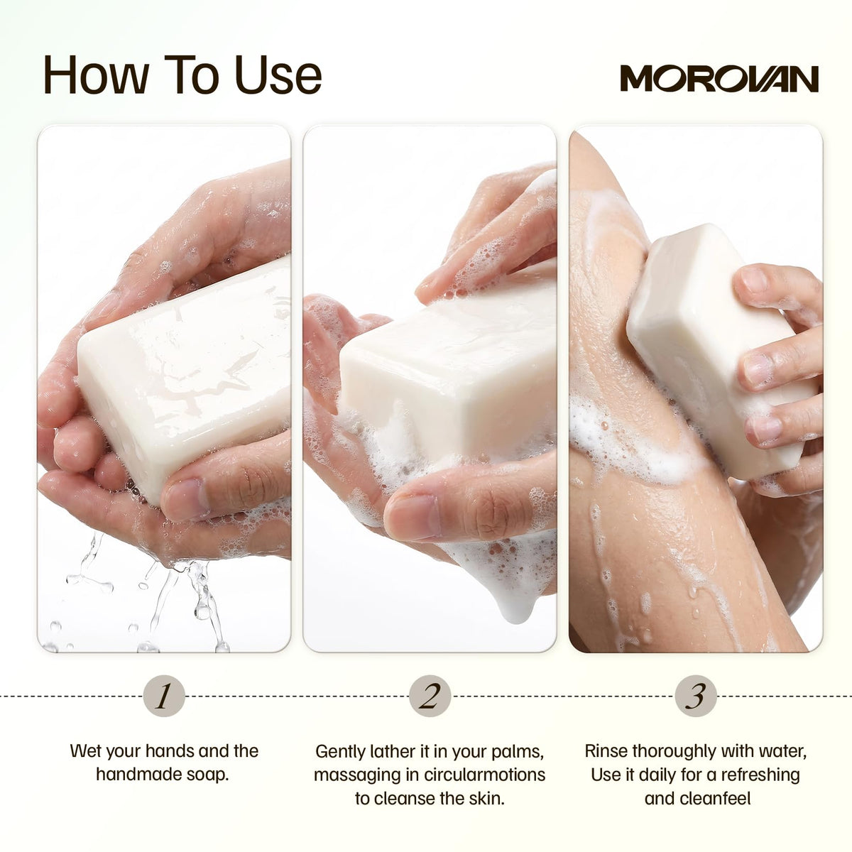 Morovan recyclable packaging highlighting eco-friendly, low-waste benefit