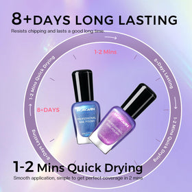 Morovan single nail swatch displaying color shift and wearable scale