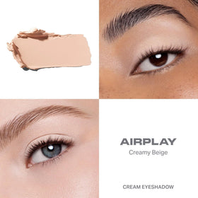 MORPHE open pan showing Airplay texture, visible smooth cream finish for even application