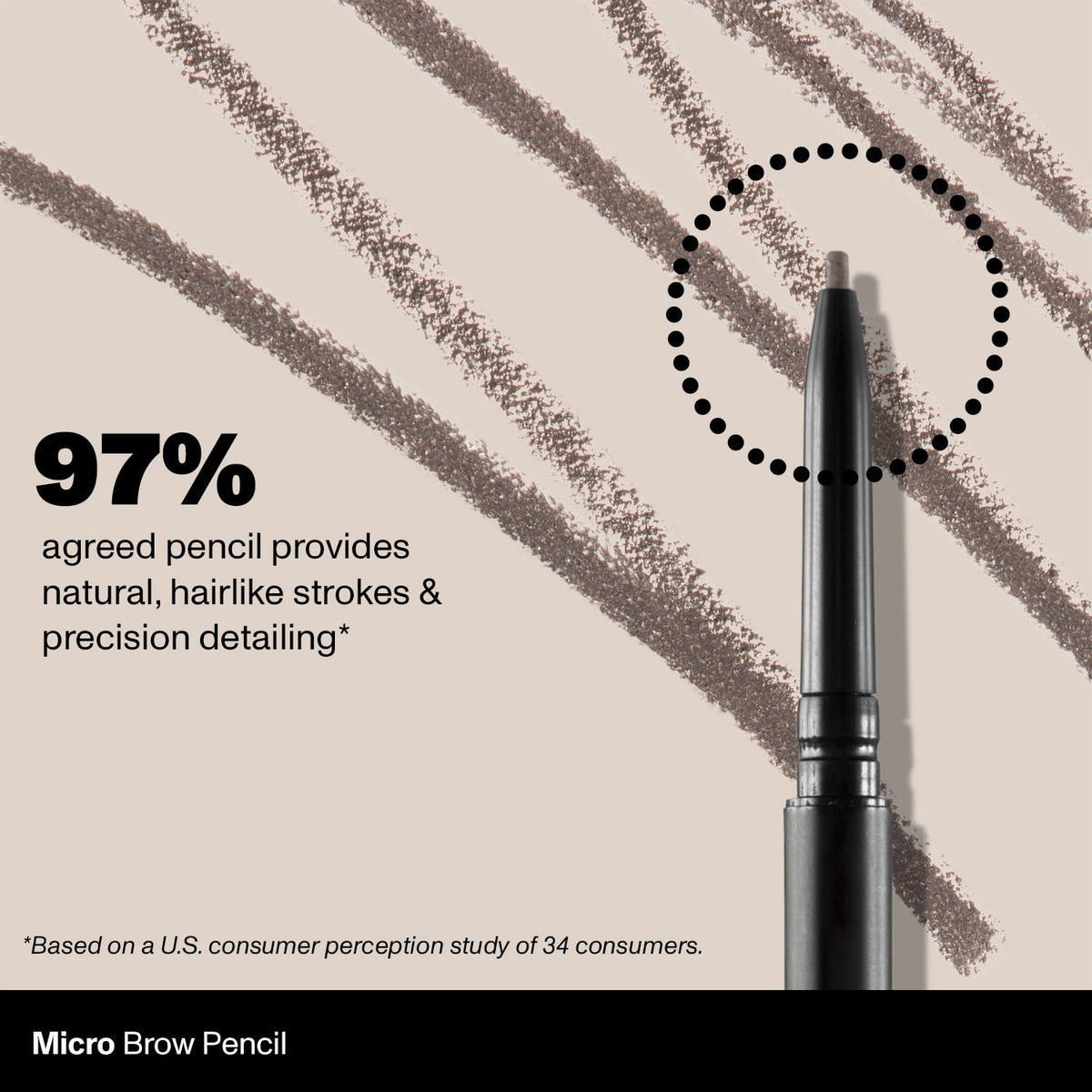 MORPHE before and after brows demonstrating defined natural results