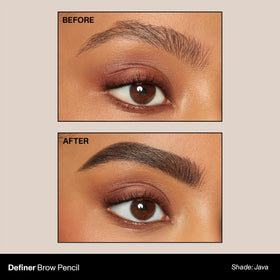 MORPHE definer slanted tip closeup highlighting edge for controlled shading