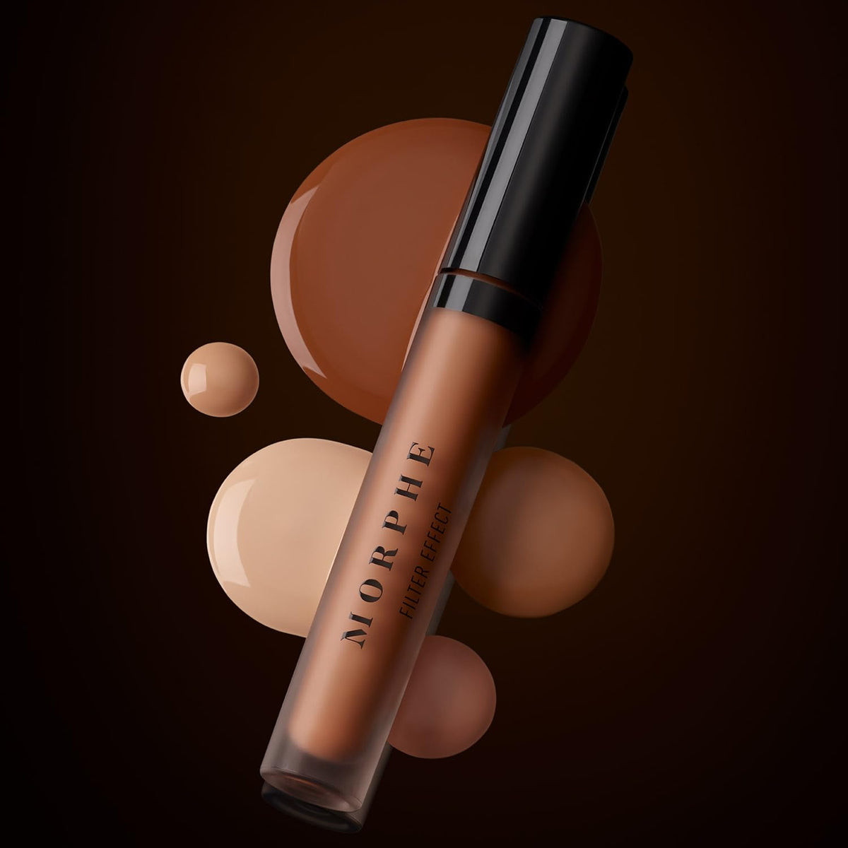 Using Morphe concealer to contour and highlight cheek demonstrating sculpting versatility