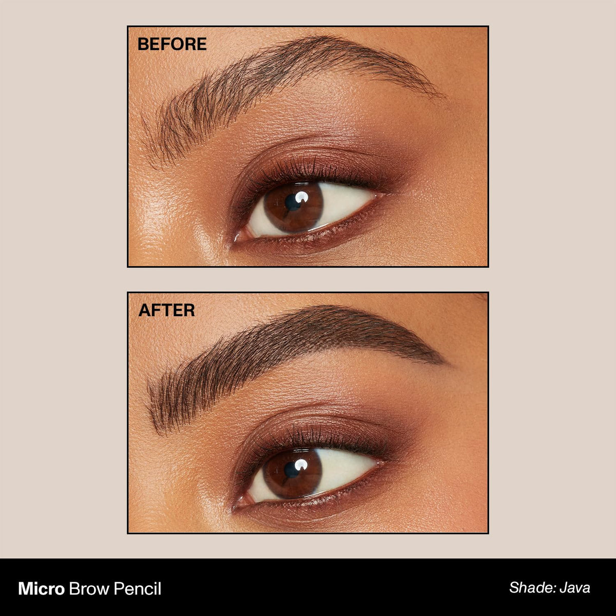 MORPHE close-up of retractable pointed tip for precise hair-like strokes and neat shaping benefit